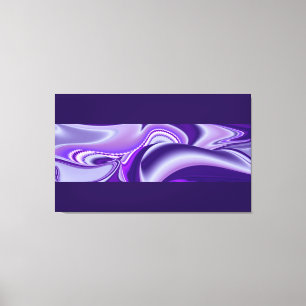 Sueños púrpura, arte de arcoiris abstracto