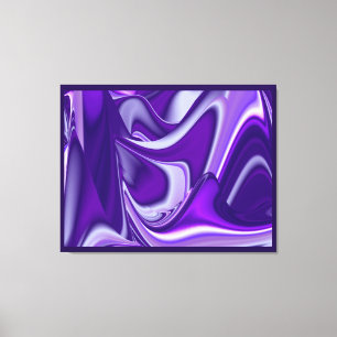 Sueños púrpura, arte de arcoiris abstracto