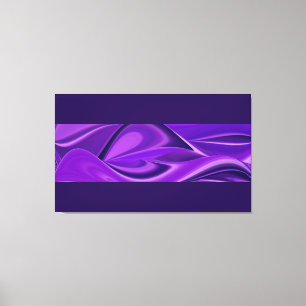 Sueños púrpura, arte de arcoiris abstracto