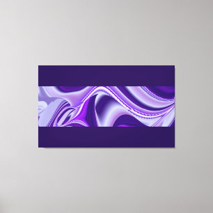 Sueños púrpura, arte de arcoiris abstracto