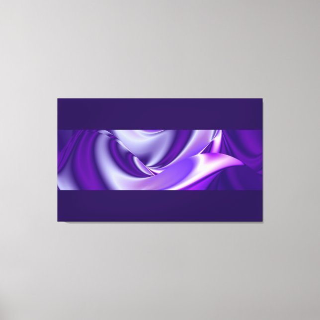 Sueños púrpura, arte de arcoiris abstracto (Anverso)