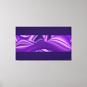 Sueños púrpura, arte de arcoiris abstracto