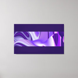 Sueños púrpura, arte de arcoiris abstracto