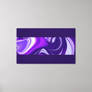 Sueños púrpura, arte de arcoiris abstracto
