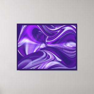 Sueños púrpura, arte de arcoiris abstracto