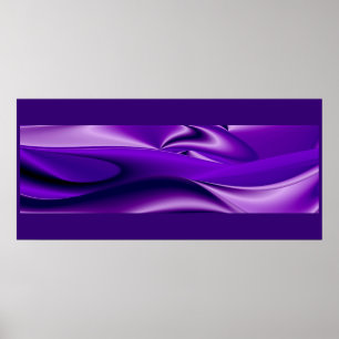 Sueños púrpura, arte de arcoiris abstracto