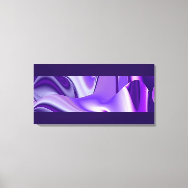 Sueños Púrpura, Arte de Arcoíris de Fantasía Abstr (Anverso)