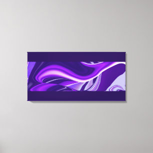 Sueños Púrpura, Arte de Arcoíris de Fantasía Abstr