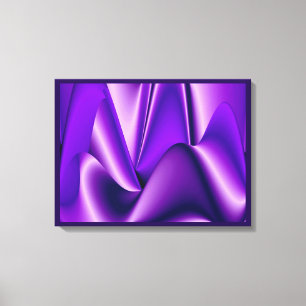 Sueños Púrpura, Arte de Fantasía Abstracta Arcoíri