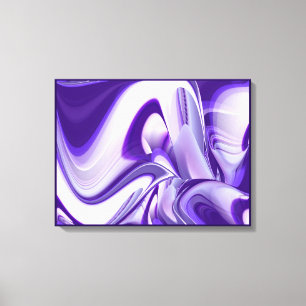 Sueños Púrpura, Arte de Fantasía Abstracta Arcoíri