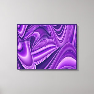 Sueños Púrpura, Arte de Fantasía Abstracta Arcoíri