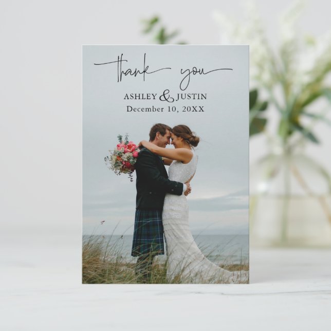 Sueños púrpuras y elegantes florines Gracias Tarje (Anverso de pie)