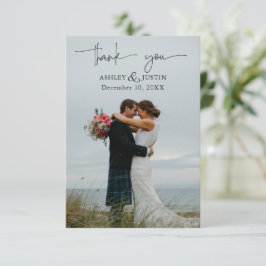 Sueños púrpuras y elegantes florines Gracias Tarje