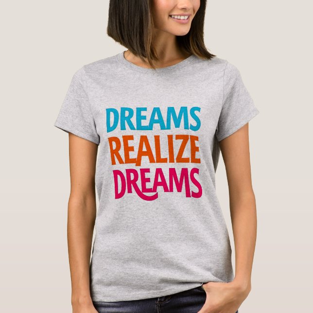 Sueños Realizan Camiseta de Sueños - Inspire, Beli (Anverso)
