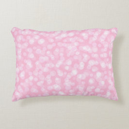 Sueños rosas almohadas giratorias Accent Pillow