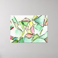 Sueños salpicados acuarela y tinta sobre arte de l