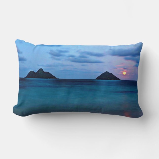 Sueños y almohada tropical Lanikai de Hawaii de (Anverso)