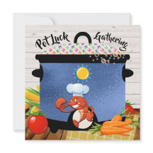 Suerte de la olla / Cualquier tipo de invitación