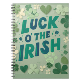 Suerte de los irlandeses Cuaderno