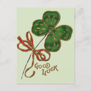 Suerte de los irlandeses tarjeta postal del día de