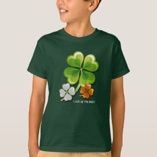 Suerte del irlandés. Camisetas del día de St