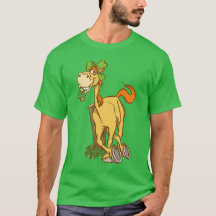Suertudo caballo Personalizado en camiseta del Día