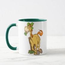 Suertudo caballo Personalizado en la taza del Día