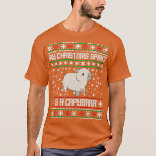 suéter capibara navidades feos