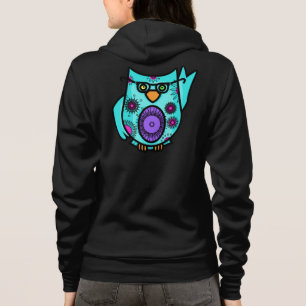 Suéter con capucha lindo de la cremallera del bú