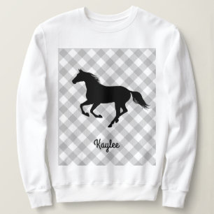 Suéter de caballo dorado (no tan feo)