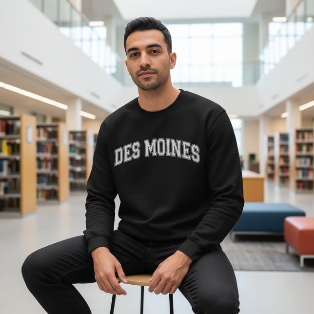 Suéter de estilo universitario de DES MOINES Colle (Subido por el creador)