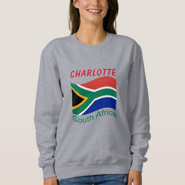 Suéter de la bandera de Sudáfrica (Anverso)