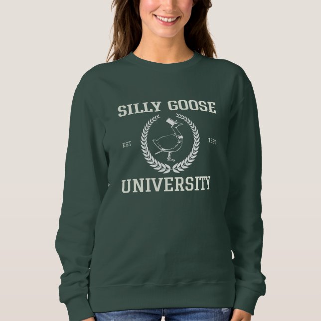 Suéter de la Universidad Silly Goose (Anverso)