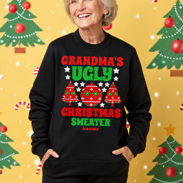 Suéter de los feos Navidades de la abuela personal