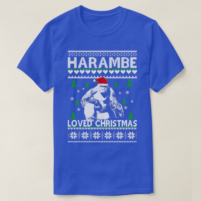 Suéter de los Navidades amados de Harambe (Diseño del anverso)