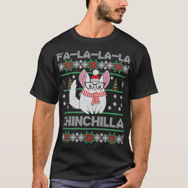 Suéter de los Navidades feos de Chinchilla (Anverso)