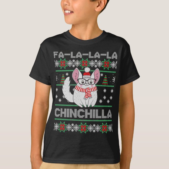 Suéter de los Navidades feos de Chinchilla (Anverso)