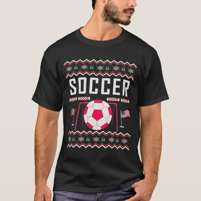 Suéter de los Navidades feos del fútbol (Anverso)