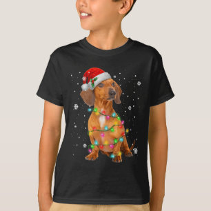 Suéter de Navidad de árbol de perros Dachshund Reg