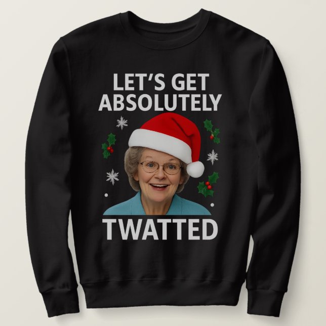 Suéter de Navidad de Doris Twatted, Gavin y Stacey (Anverso del diseño)