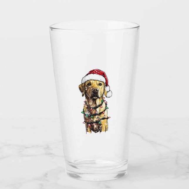 Suéter de Navidad de Labrador Retriever Perros Árb (Anverso)