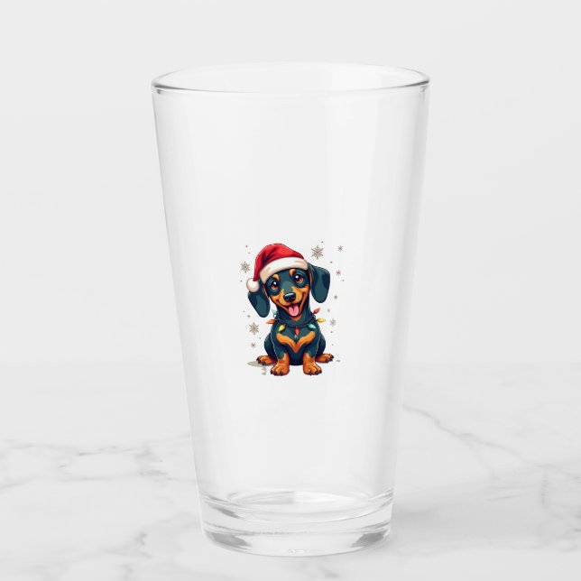 Suéter De Navidad De Perros Dachshund Árbol Regalo (Anverso)