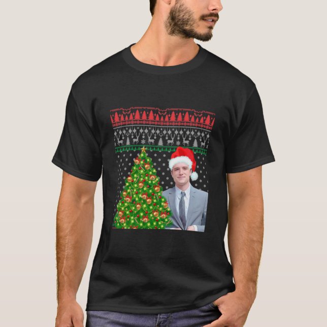 Suéter de Navidad feo - Josh Hutcherson Essential (Anverso)