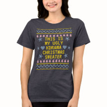 Suéter de Navidades de K-Drama feos