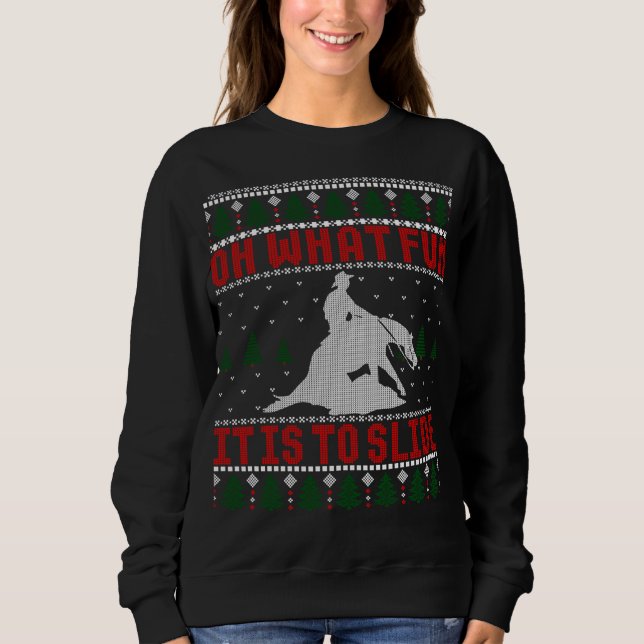 Suéter de Navidades feos de caballos (Anverso)
