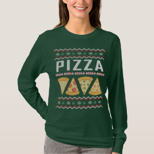 Suéter de Navidades feos de Pizza