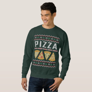 Suéter de Navidades feos de Pizza