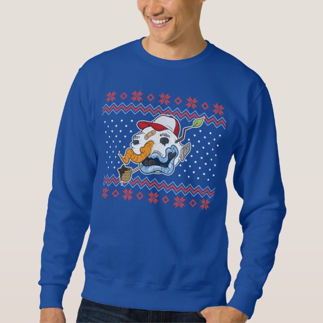 Suéter de Navidades feos de Snowman (Anverso)