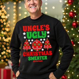 Suéter de Navidades feos del tío personalizado