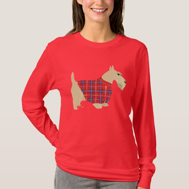 Suéter de Terrier Escocés Wheaten (Anverso)